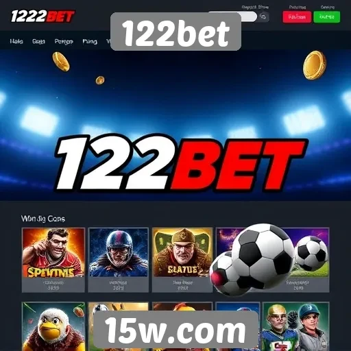 Comparativo de jogos disponíveis no 122bet