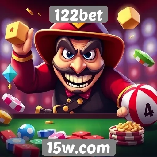 A variedade de jogos disponíveis no 122bet
